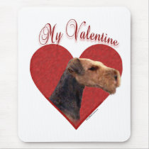 Airedale Terrier My Valentine Mouse Mats