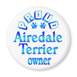 Airedale Terrier Owner Fridge Magnet