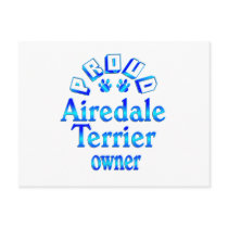 Airedale Terrier Owner Post Cards
