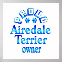 Airedale Terrier Owner Print