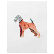 Airedale Terrier Patchwork Pet Flyer