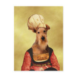 Airedale Terrier Postcard Nobility Dog