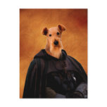 Airedale Terrier Postcard Nobility Dog