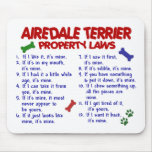 AIREDALE TERRIER Property Laws 2 mousepads