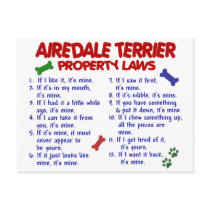 AIREDALE TERRIER Property Laws 2