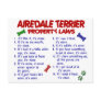 AIREDALE TERRIER Property Laws 2