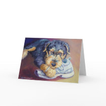 Airedale Terrier Pup Cards