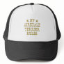 Airedale Terrier Rules Gold Mesh Hats