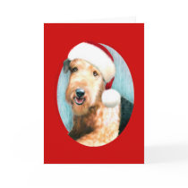 Airedale Terrier Santa - Customised