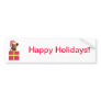 Airedale Terrier Santa Hat Gift Box