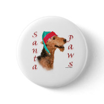 Airedale Terrier Santa Paws