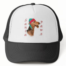 Airedale Terrier Santa Paws