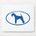 Airedale Terrier Silhouette Mousepad