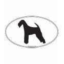 Airedale Terrier Silhouette t-shirts