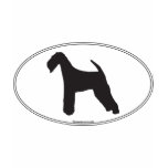Airedale Terrier Silhouette t-shirts