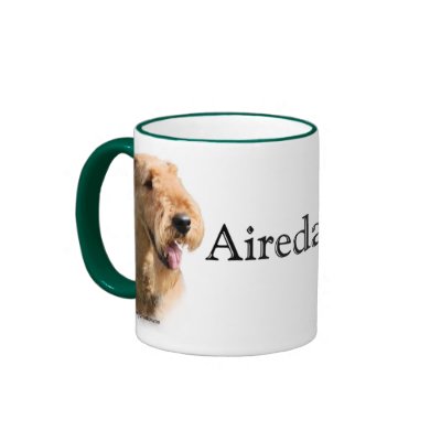 Airedale Terrier Trivia Mug by GreyWolfCreation