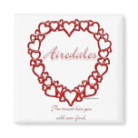 Airedale Terrier True Love Fridge Magnets