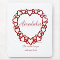 Airedale Terrier True Love mousepads