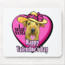 Airedale Terrier Valentines Gifts Mouse Pads