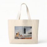 Airedale Terriers on the Veranda Canvas Bags