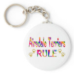Airedale Terriers Rule Key Chains