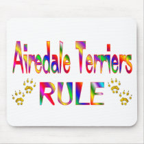 Airedale Terriers Rule Mousemat