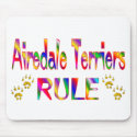Airedale Terriers Rule mousepads