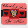 Airedale Valentine Mouse Mat