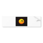 AIRLINER SILOUETTE bumper stickers