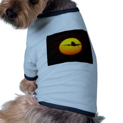 AIRLINER SILOUETTE PET SHIRT by CamelFire