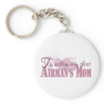 Airmans Mum, Try Walking In My Shoes Key Chains