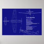 Airplane Blueprints | P-51 Mustang