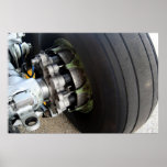 Airplane Brakes Poster