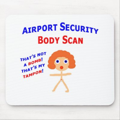 Airport Body Scan by wherethelaughteris