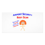 Airport Body Scan photo cards