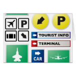 Airport concept card
