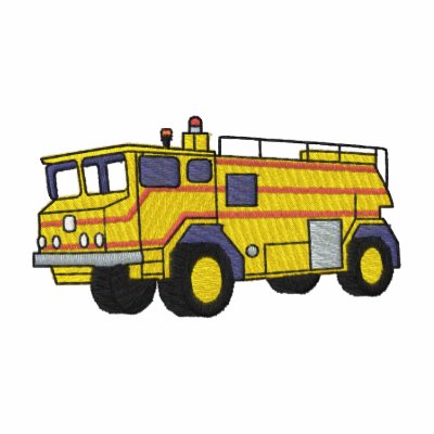 Airport Fire Truck by ZazzleEmbroidery
