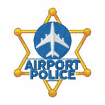 Airport Police embroidered shirts