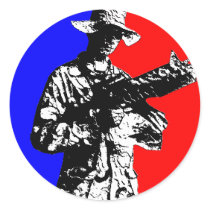 Airsoft sport logo sticker