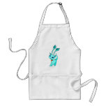 Aisha Blue aprons