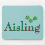 Aisling Irish Girl mousepads