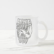 AIWF frosted glass cup. Coffee Mug