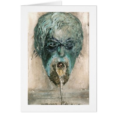 Aix-en-Provence Fountain Greeting Card by Flash1617