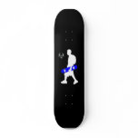 AJ Cash White Silhouette Skateboard