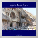 Ajanta Caves, India, posters