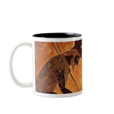 Ajax and Achilles by Exekias Mug by Imrahil