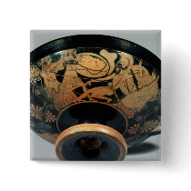 Ajax, urged on by Athena Pinback Button