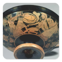 Ajax, urged on by Athena Sticker