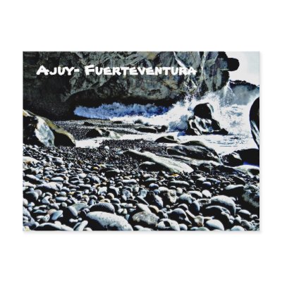 Ajuy Fuerteventura postcard by Tittaja