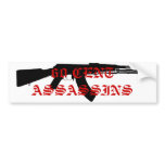 ak47, 60 CENT ASSASSINS bumper stickers